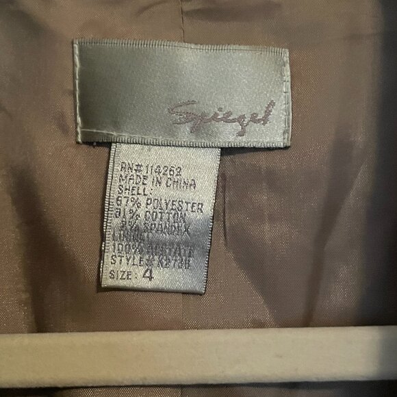 Leopard Print Blazer - S-Size 4 - Spiegel - Picture 5 of 12